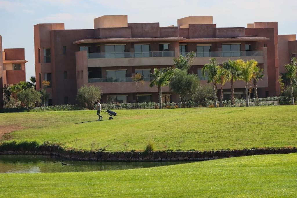 Cosy Appartemt Vue Sur Golf Et Montagne Marraquexe Exterior foto