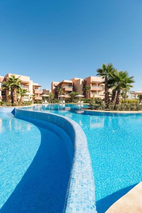 Cosy Appartemt Vue Sur Golf Et Montagne Marraquexe Exterior foto