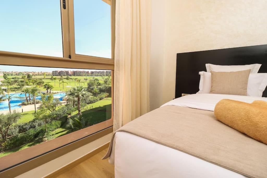 Cosy Appartemt Vue Sur Golf Et Montagne Marraquexe Exterior foto