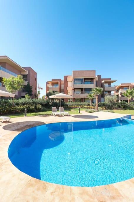Cosy Appartemt Vue Sur Golf Et Montagne Marraquexe Exterior foto
